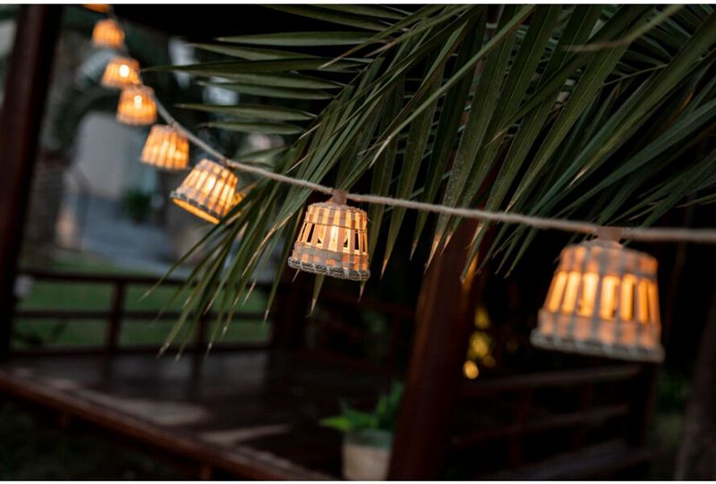 Aurora - Lichtsnoer - 8m - 10 LED Lampjes - Modern - Weerbestendig