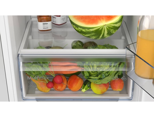 BOSCH - Réfrigérateur encastrable 1 porte KIR21NSE0, Série 2, 136 litres, Niche 88 cm