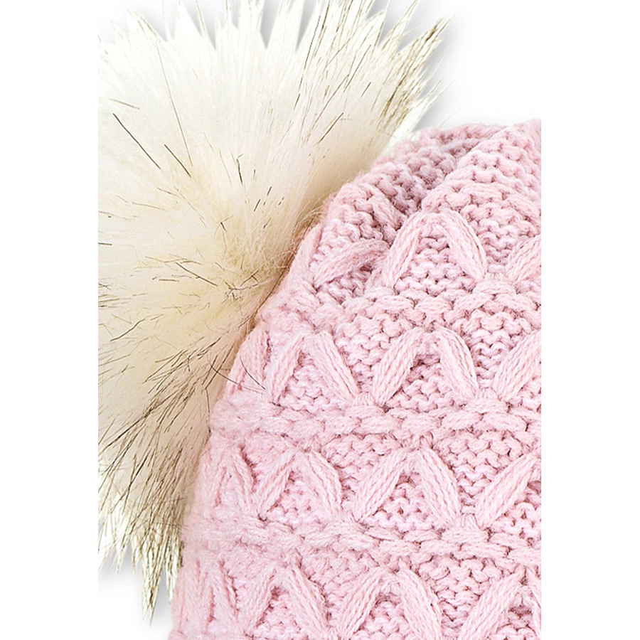Sterntaler Strickmütze rosa