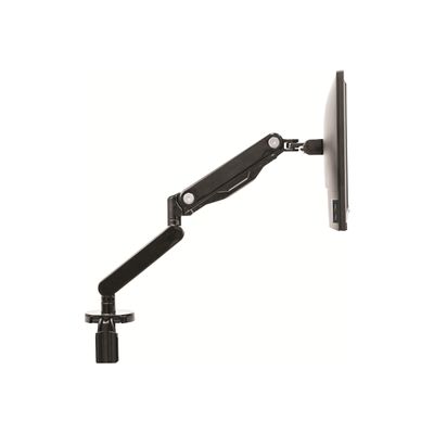Fellowes Platinum series - Bras porte écran simple jusqu'à 30'' - fixation rapide sur bureau - facilement réglable - noir