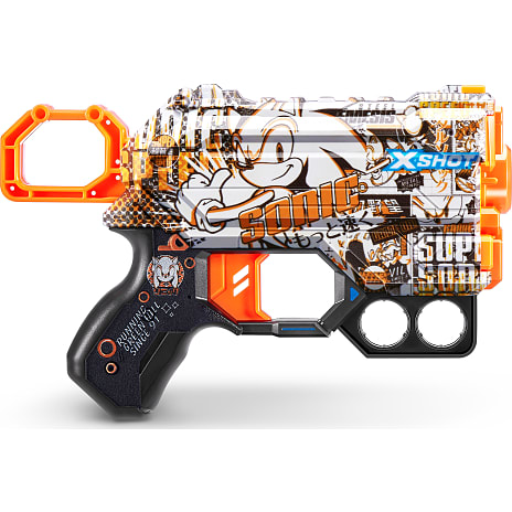 X-Shot Skins Menace Blaster - Mega Sonic Skin