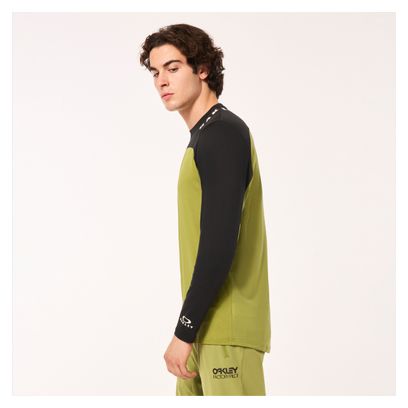 Maillot Manches Longues Oakley Free Ride Rc Vert