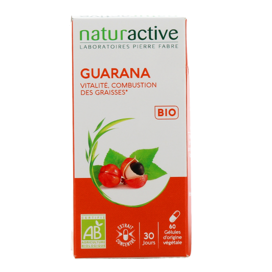 Naturactive guarana gélules - Anti-fatigue, brûleur de graisses