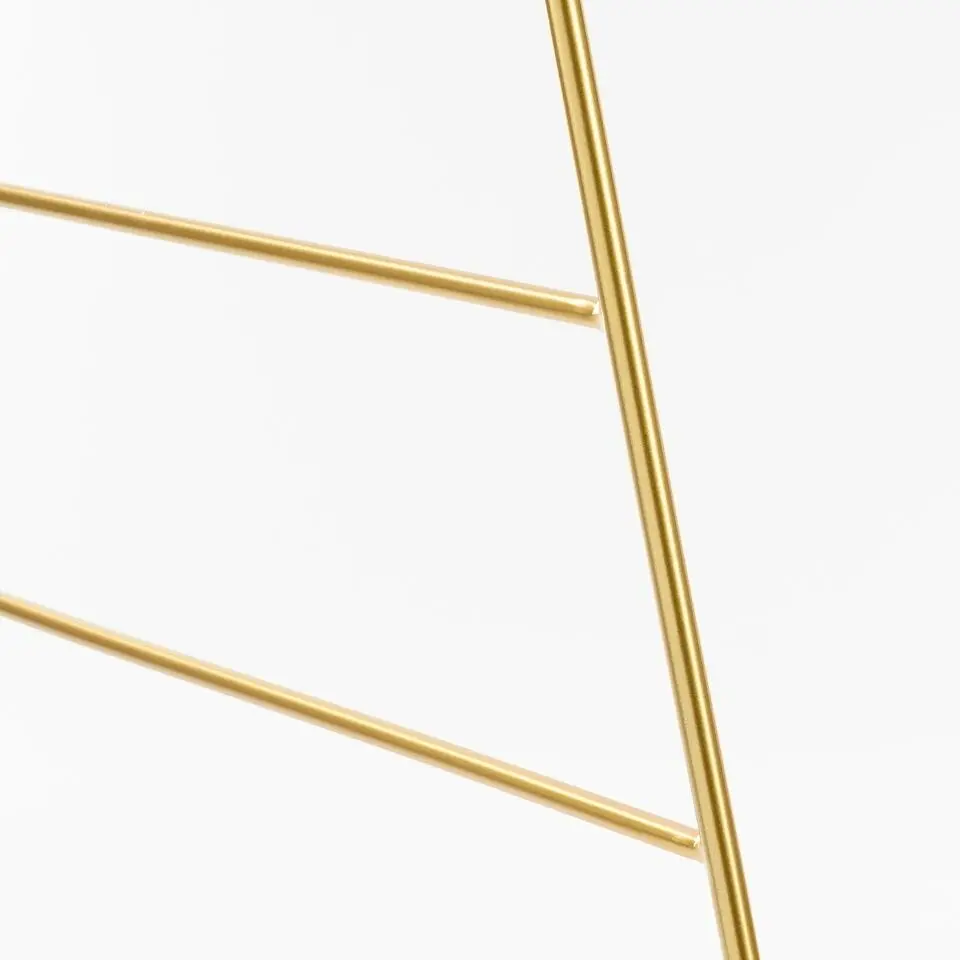 Mica Decorations Decoratie Kerstboom - L34 x B12 x H90 cm - IJzer - Goud