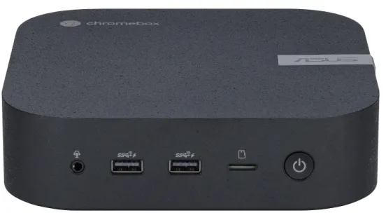 ASUS Chromebox 5 SC002UN - Mini PC 1 x Celeron 7305 - RAM 4 GB - SSD 128 GB - NVMe - UHD Graphics - Gigabit Ethernet, 2.5 Gigabit Ethernet, Bluetooth 5.2, IEEE 802.11ax (Wi-Fi 6E) - Chrome OS - skærm: ingen - økosort