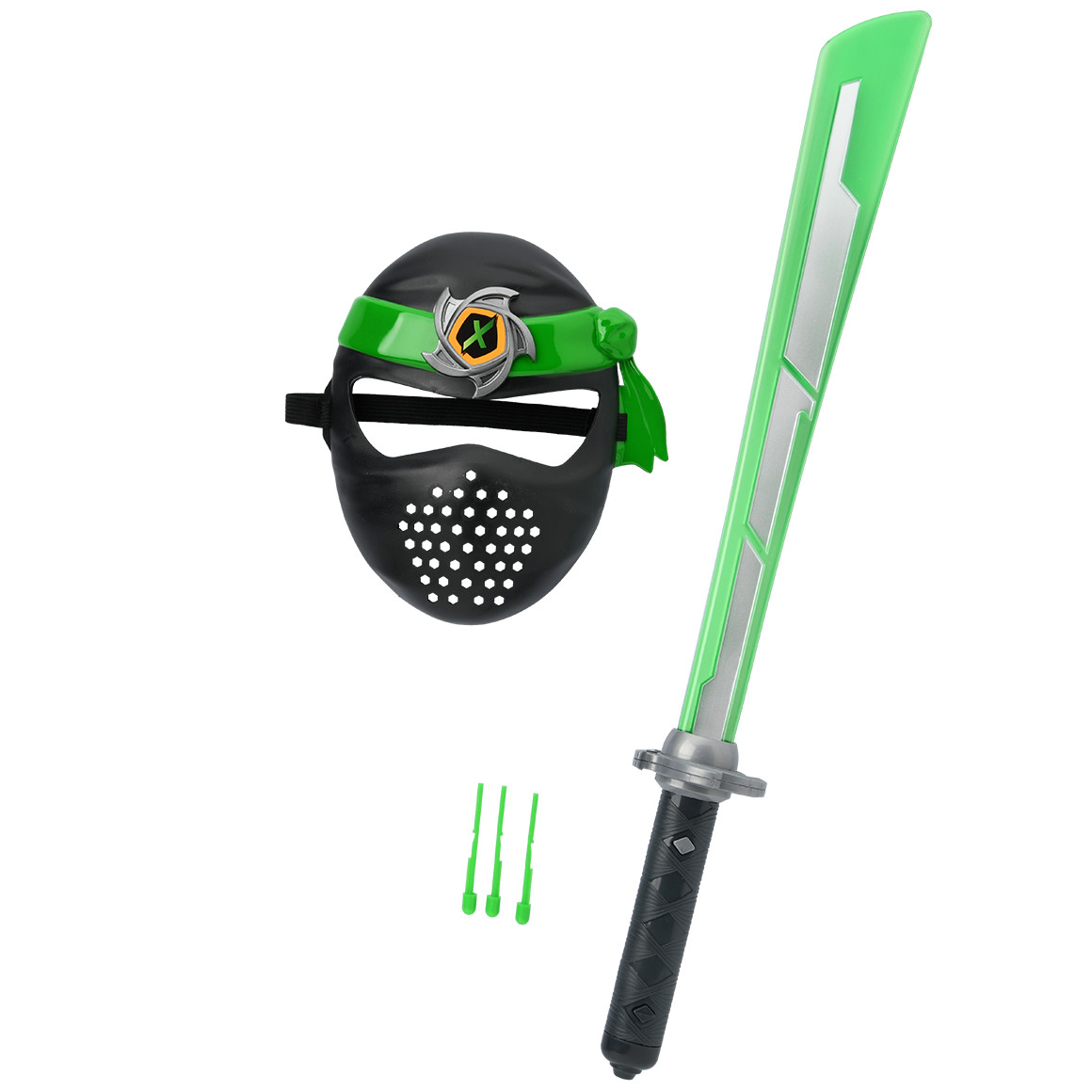 Simba Simba Ninja Schwert und Maske im Set grün