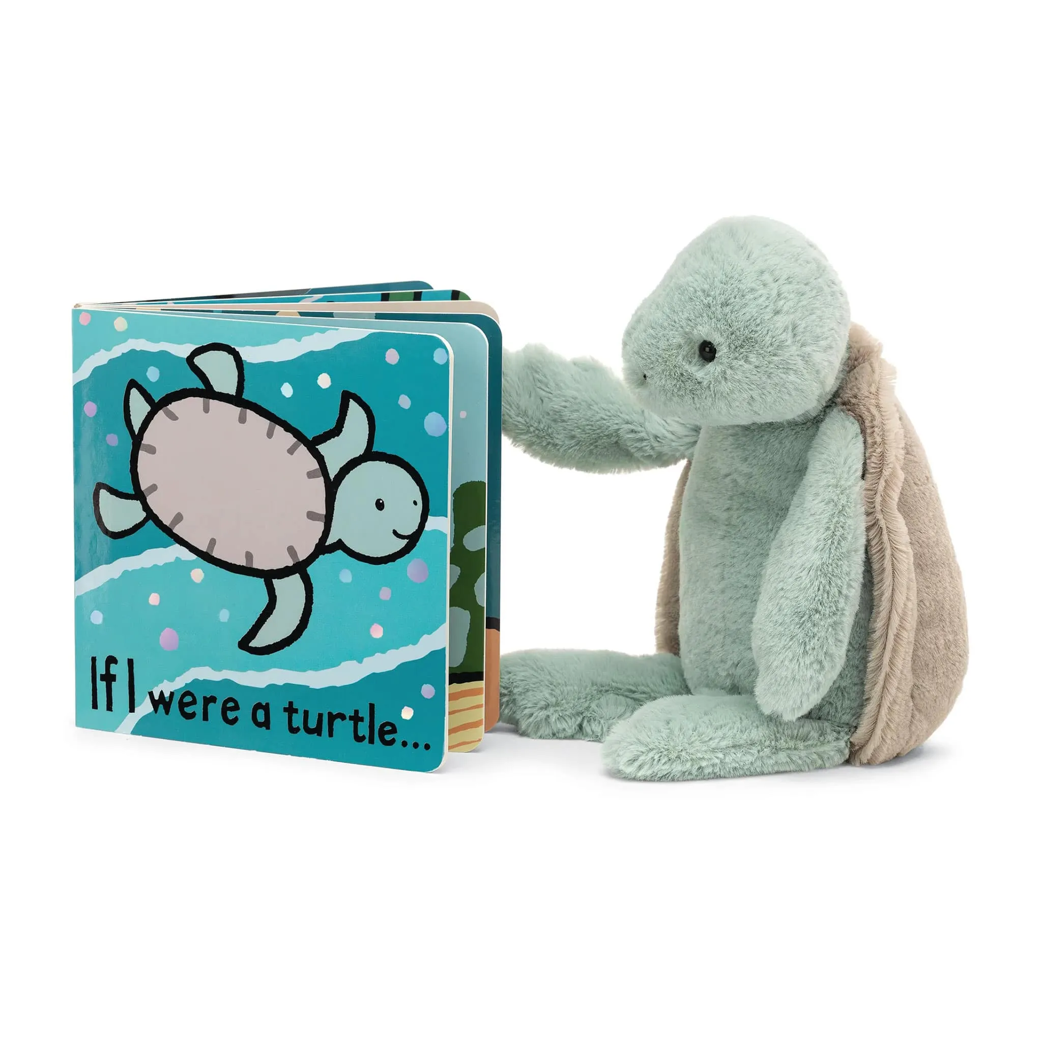 Jellycat Livre If I Were A Turtle (Version Anglaise)