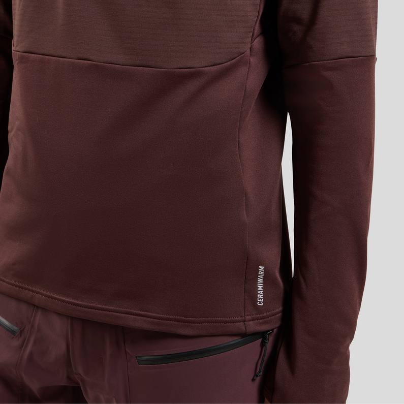 Odlo Herren Descent Cw 200 Sl 1/2 Zip Longsleeve