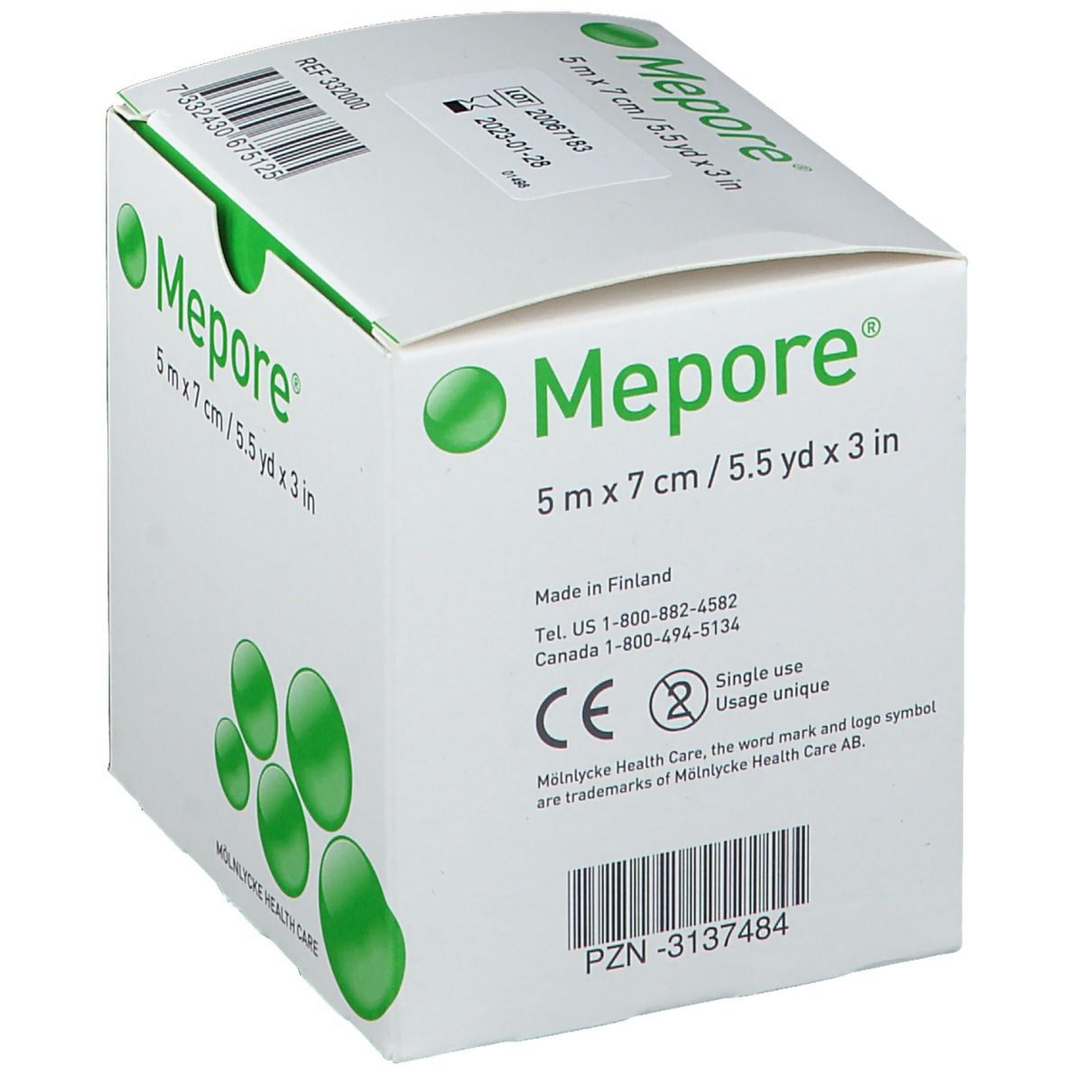 Mepore® 5m x 7m Wundschnellverband