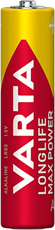 Varta Longlife Max Power AAA-batterier (4-pak)