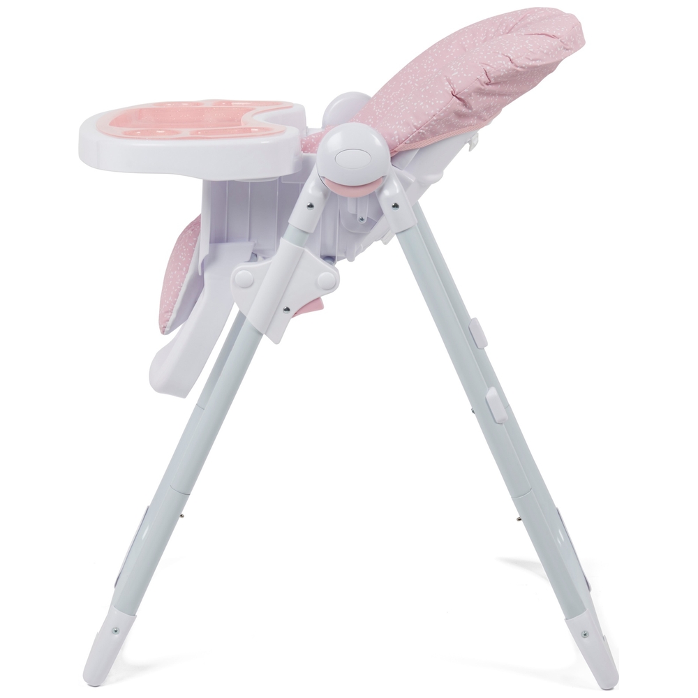 Babylo Hi Lo Hochstuhl Rosa gesprenkelt