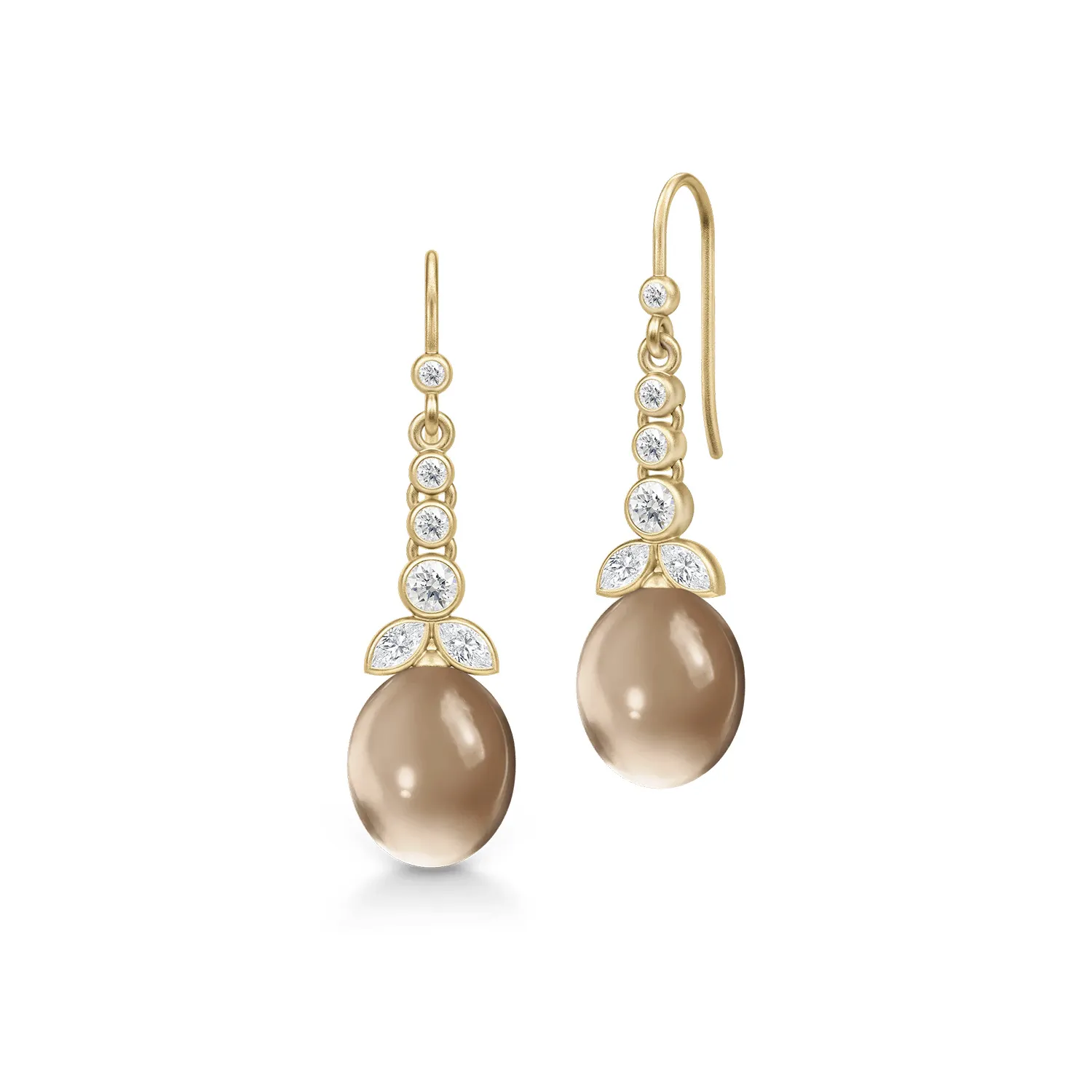 Julie Sandlau Treasure Øreringe 22 kt. Forgyldt Sølv HKS710GDHACRCZ
