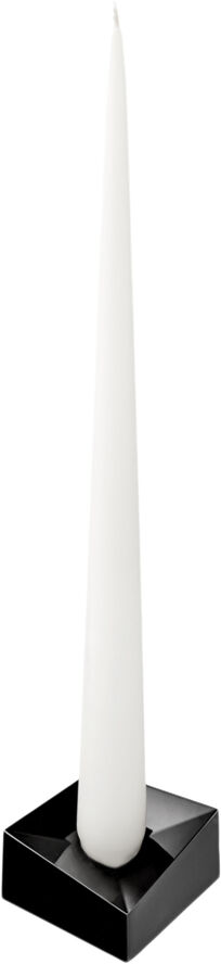 STOFF Nagel STOFF Nagel reflect candle holder, large - black chrome/sort Sort