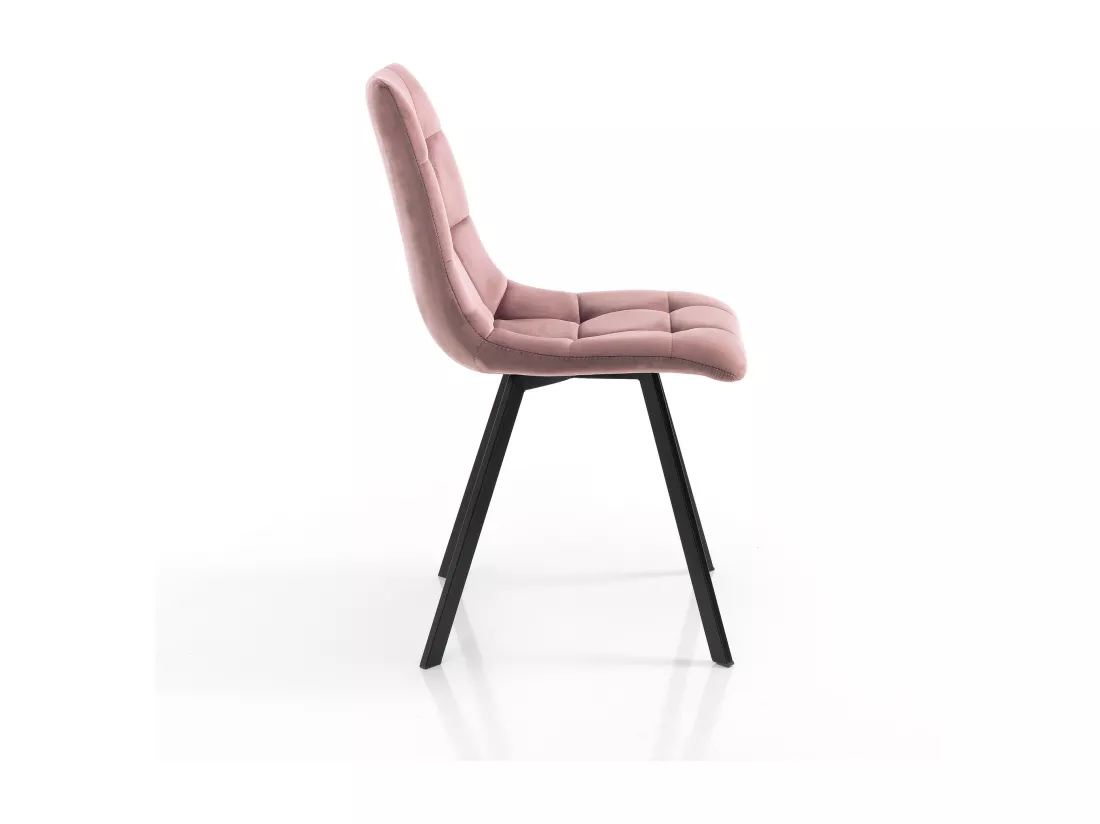 Lot de 4 chaises AMELIE PINK