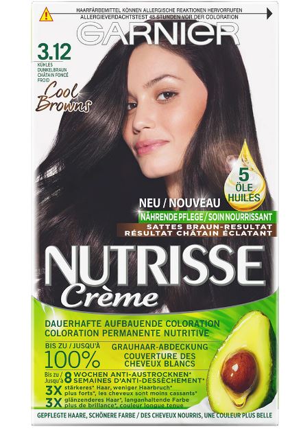 NUTRISSE Nährende Color-Maske 3.12 kühles dunkelbraun 1 Stk