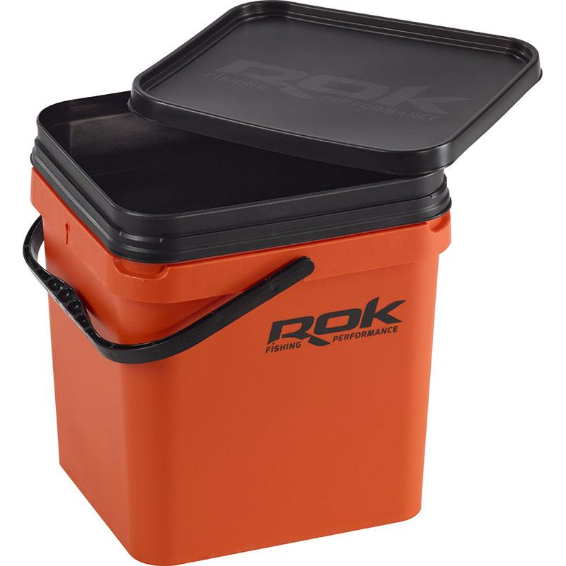 Kit Seau Carre Rok Fishing Square Bucket Complet