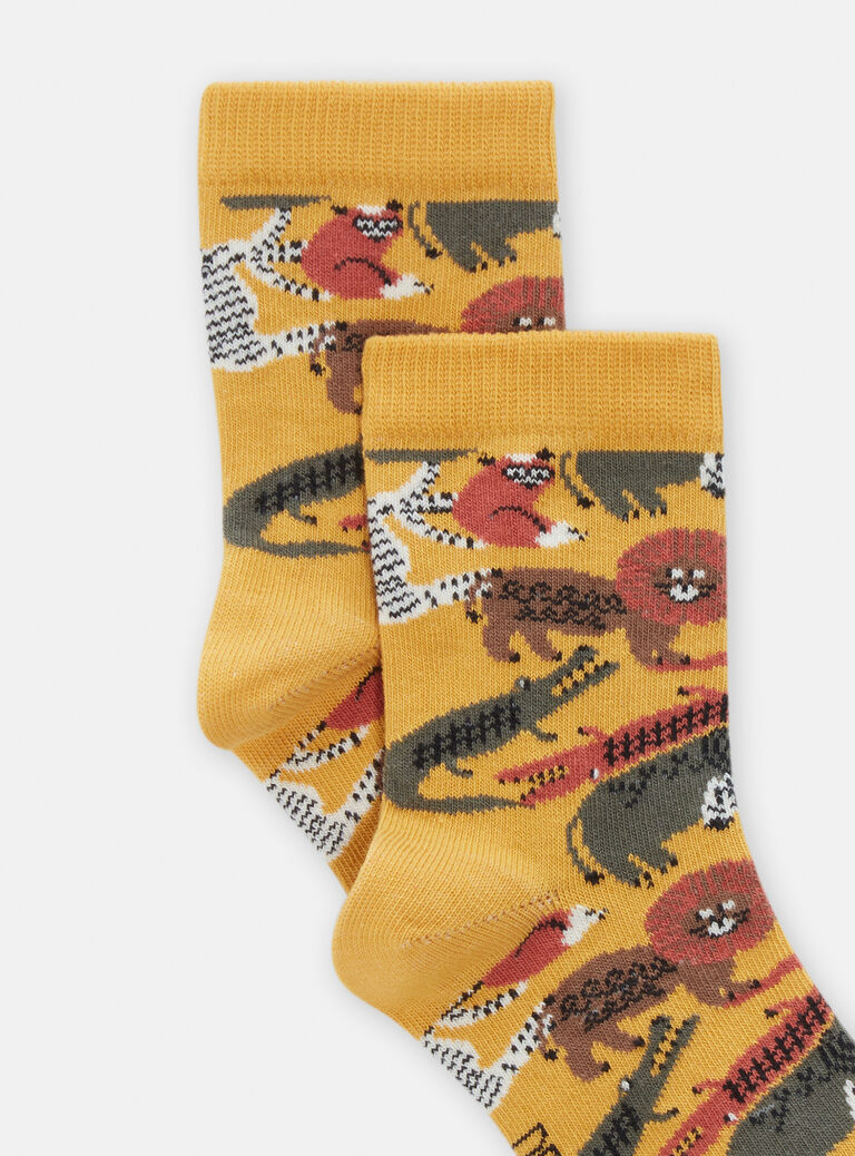 Chaussettes à motif savane pour garçon
