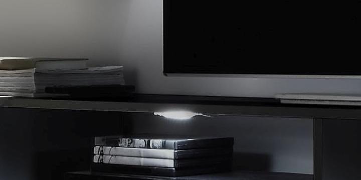 trendteam LED Unterbauleuchte LED-Board 2 Stk. Kaltweiss LED Unterbauspots mit kalt-weissem Licht - Mit Fussschalter