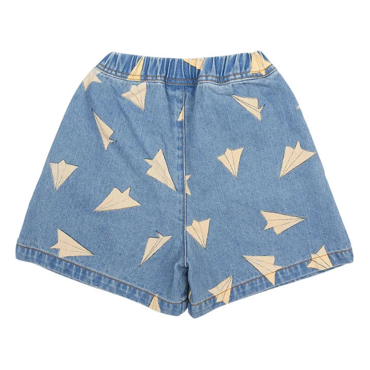 Jelly Mallow Short en jean Avion de Papier | Bleu