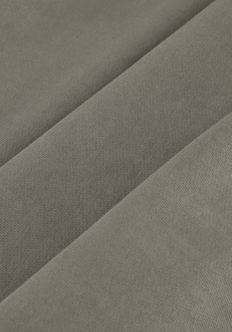 grijze cp company trui sweatshirts crew neck in brushed emerized diagonal fleece
