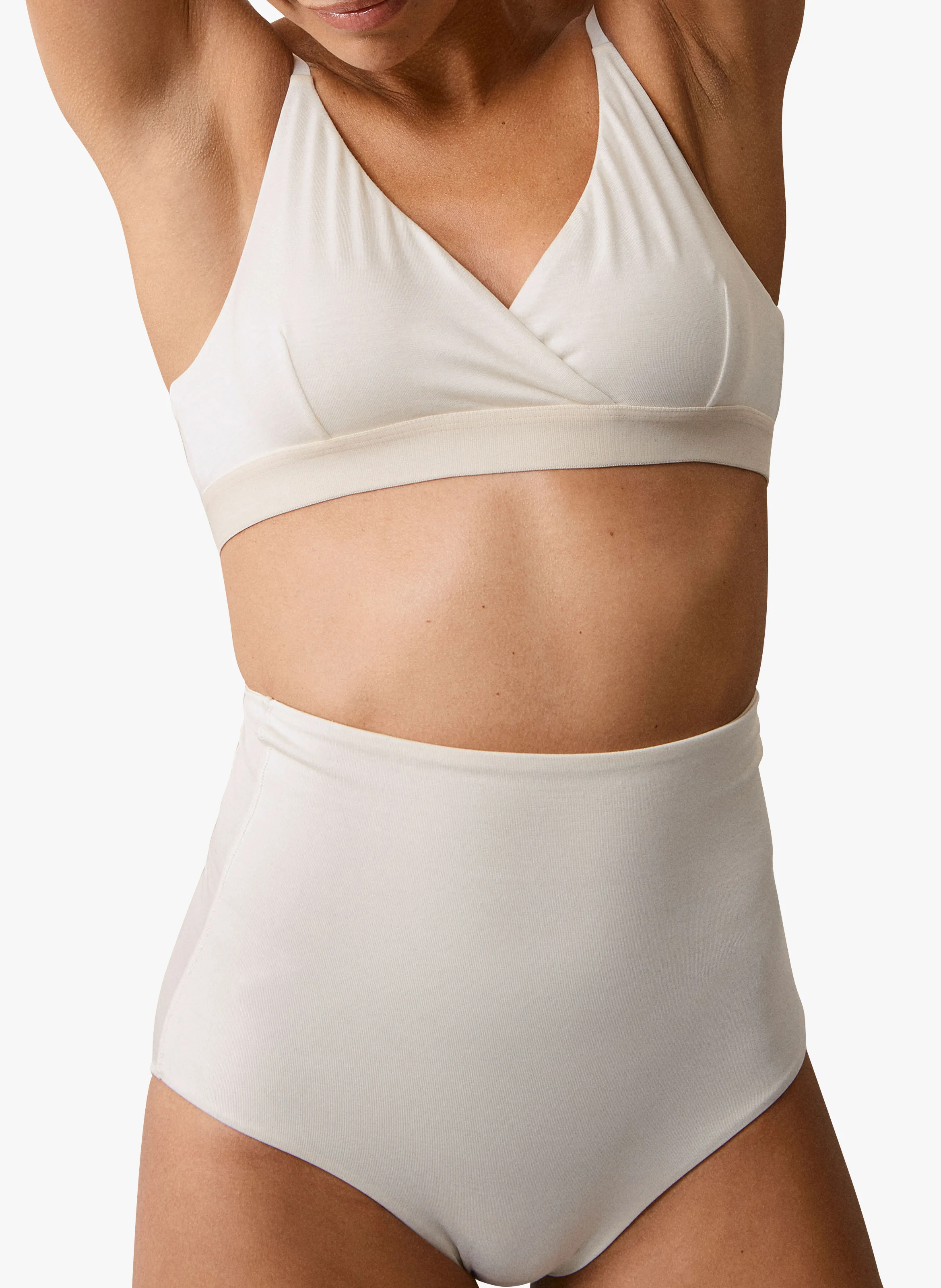 Culotte de grossesse et post-partum | Blanc