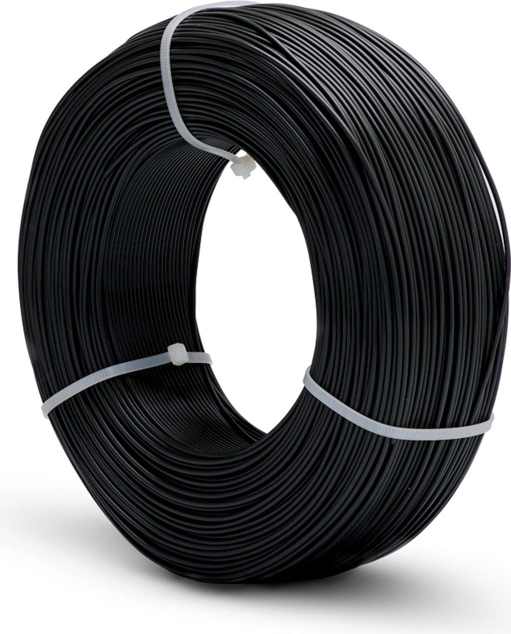 Fiberlogy  Refill R ABS Anthrazit, 1,75 mm / 750 g    Im Recyclingprozess hergestelltes ABS-Filament ohne Spule