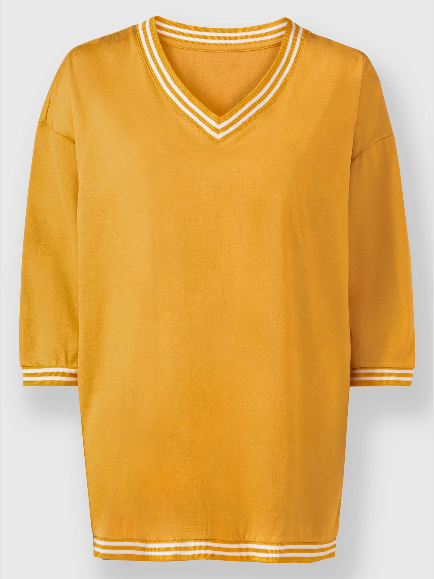 T-shirt ruban rayé sportif