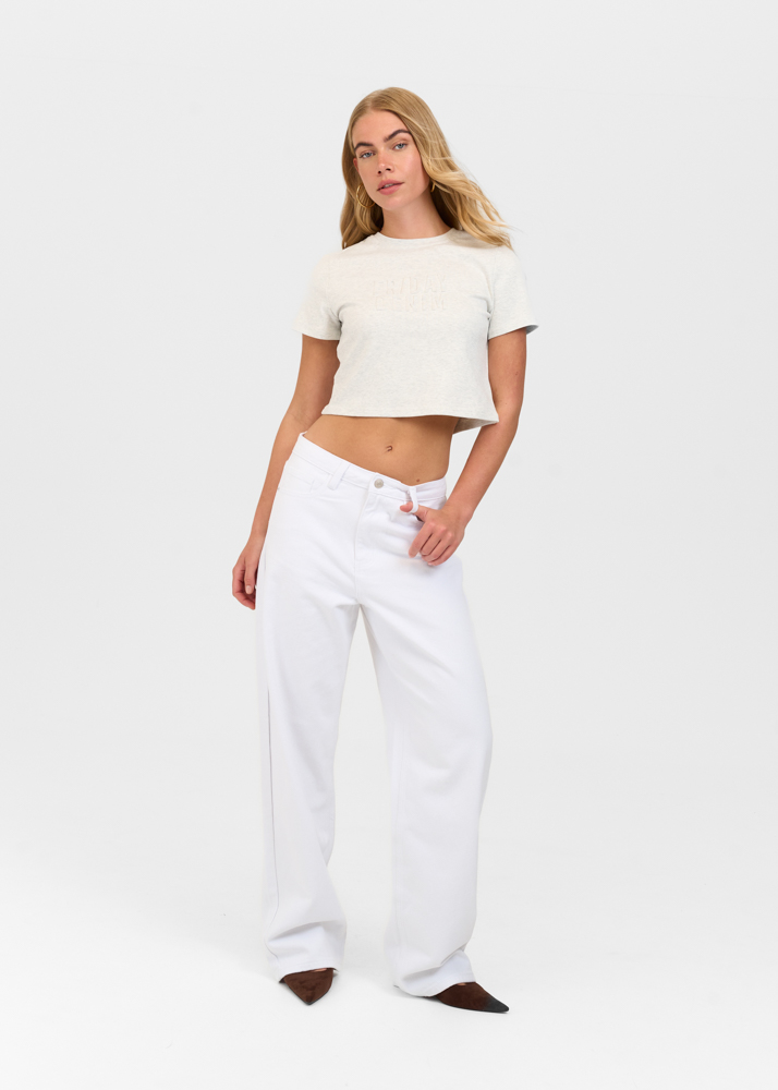 Loose fit jeans wit