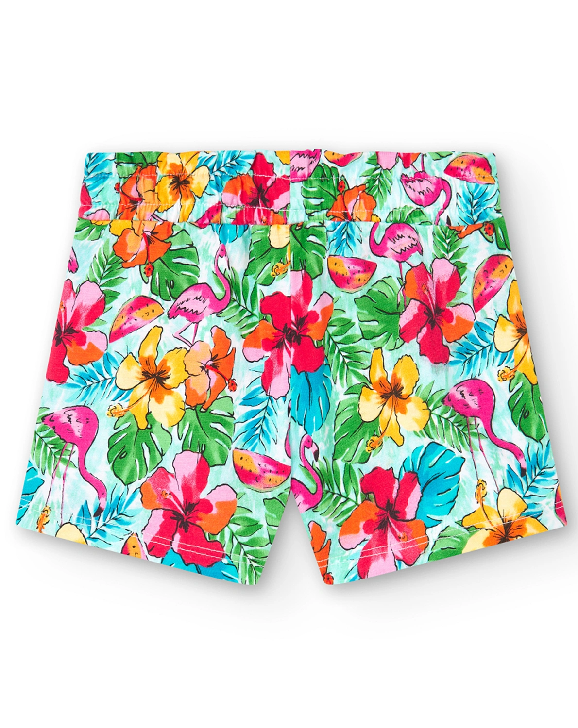 Shorts SPRING FLOWERS in bunt