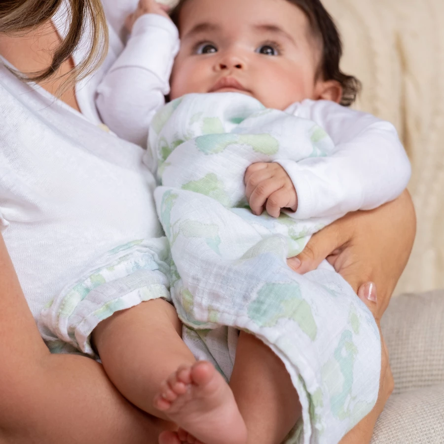 aden + anais™ essentials Baumwoll-Musselin-Pucktuch 4er Pack Voyager