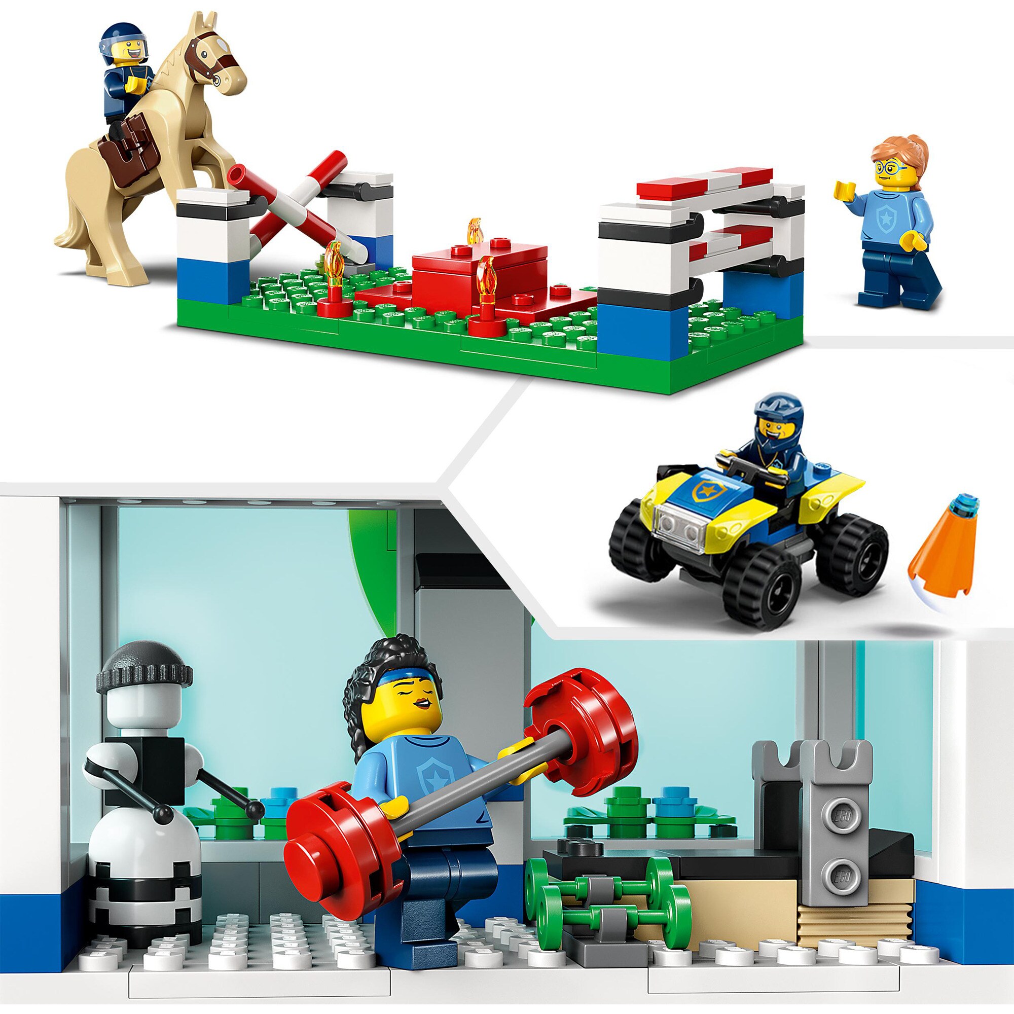 LEGO Konstruktionsspielzeug City Polizeischule