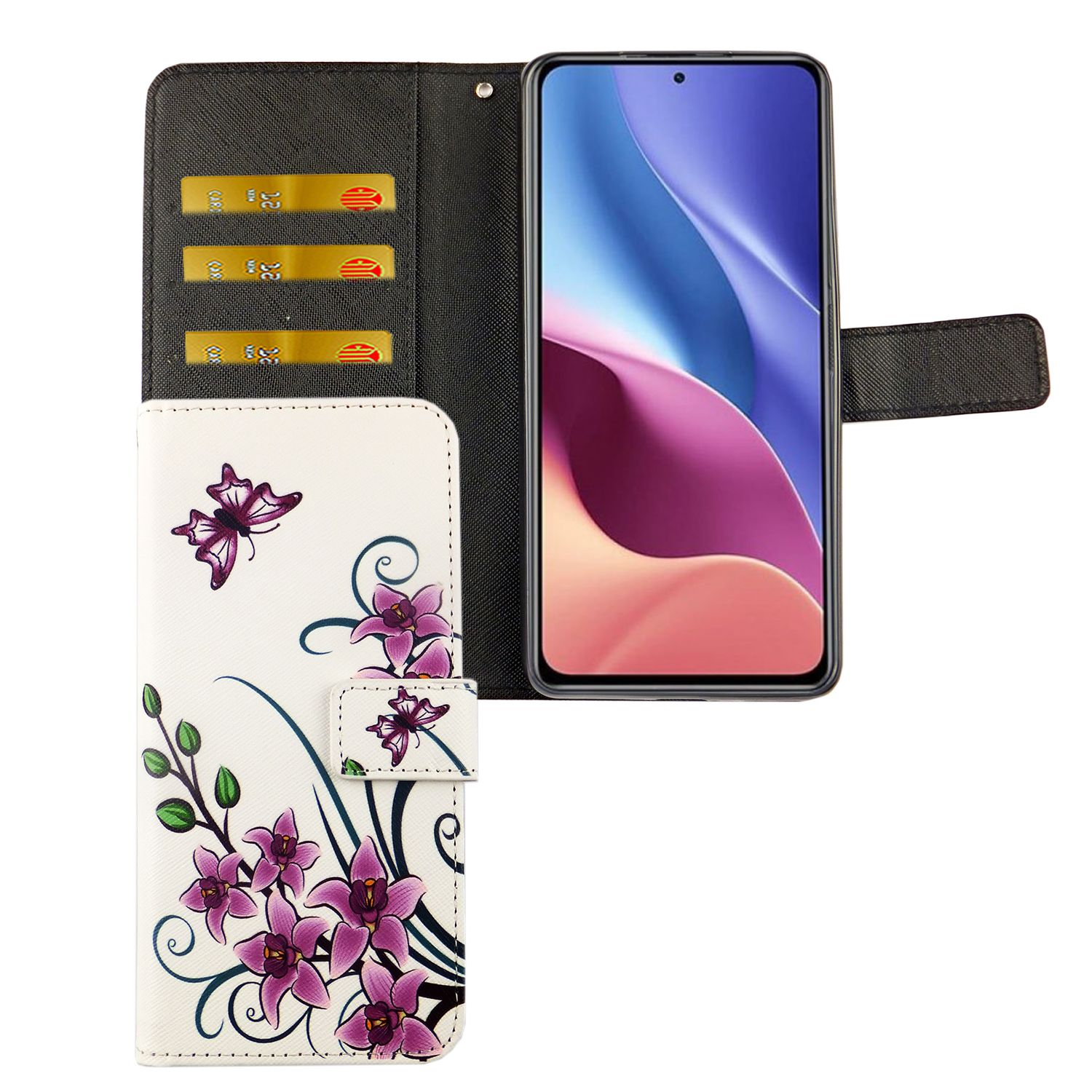 Handyhülle für Xiaomi Mi 11i / Poco F3 Case Cover Schutztasche Schutzhülle Etuis