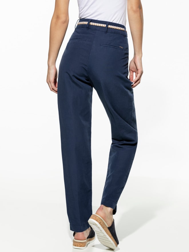 Leinenmix Chino