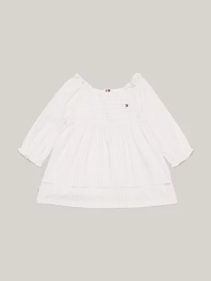 Vestido Ithaca Stripe de Manga Comprida