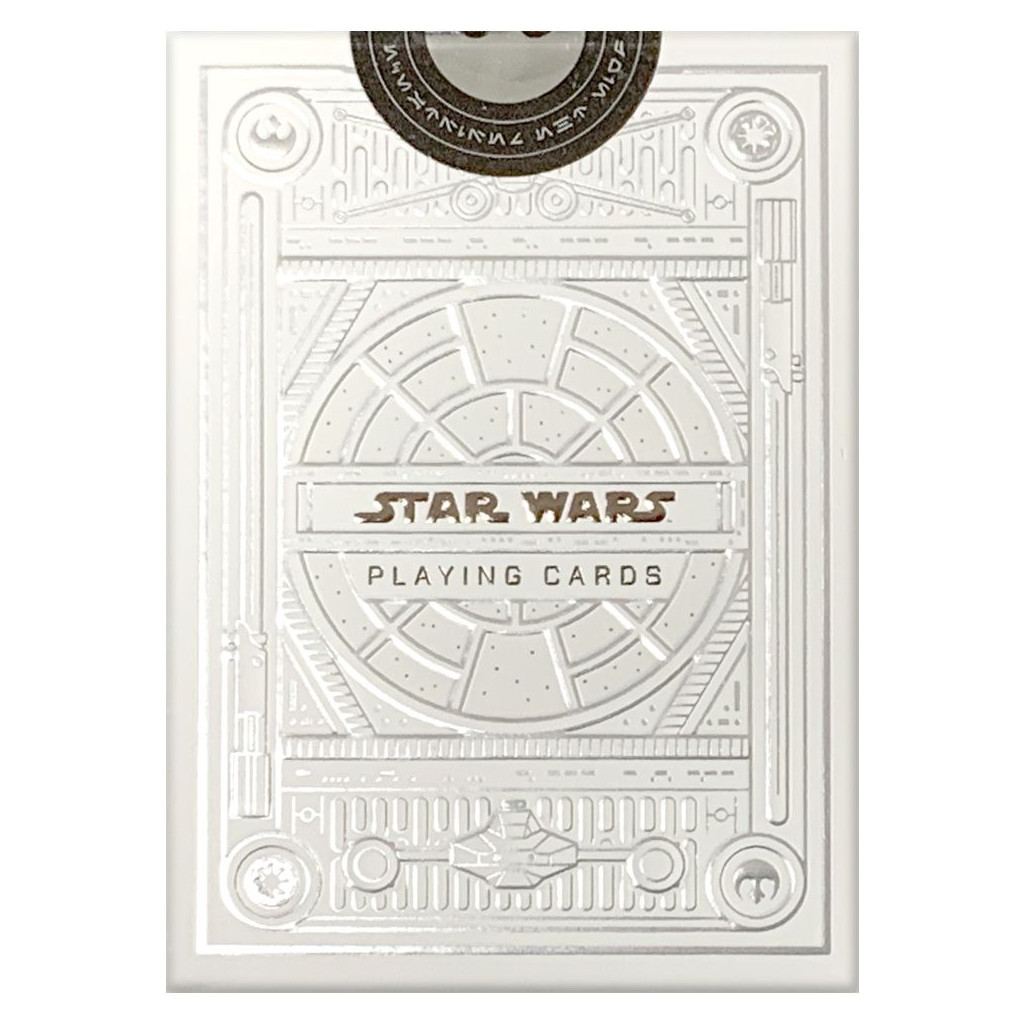 Cartes à jouer Theory11 - Star Wars - Edition Blanche