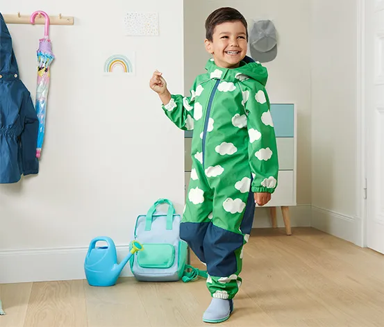 Softshell-Einteiler aus recyceltem Material