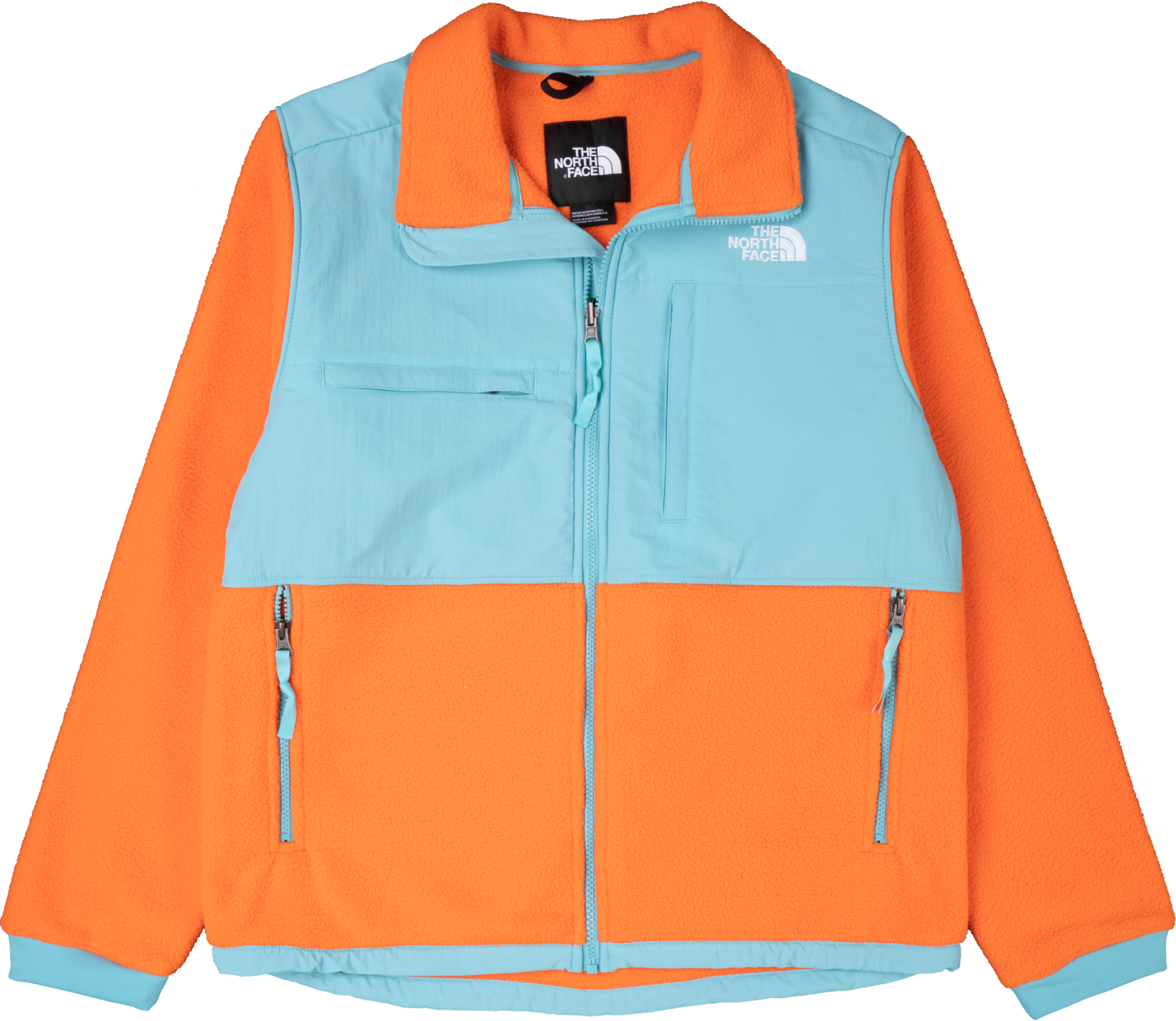 The North Face Denali 2 Jacke Rot Orange Blau