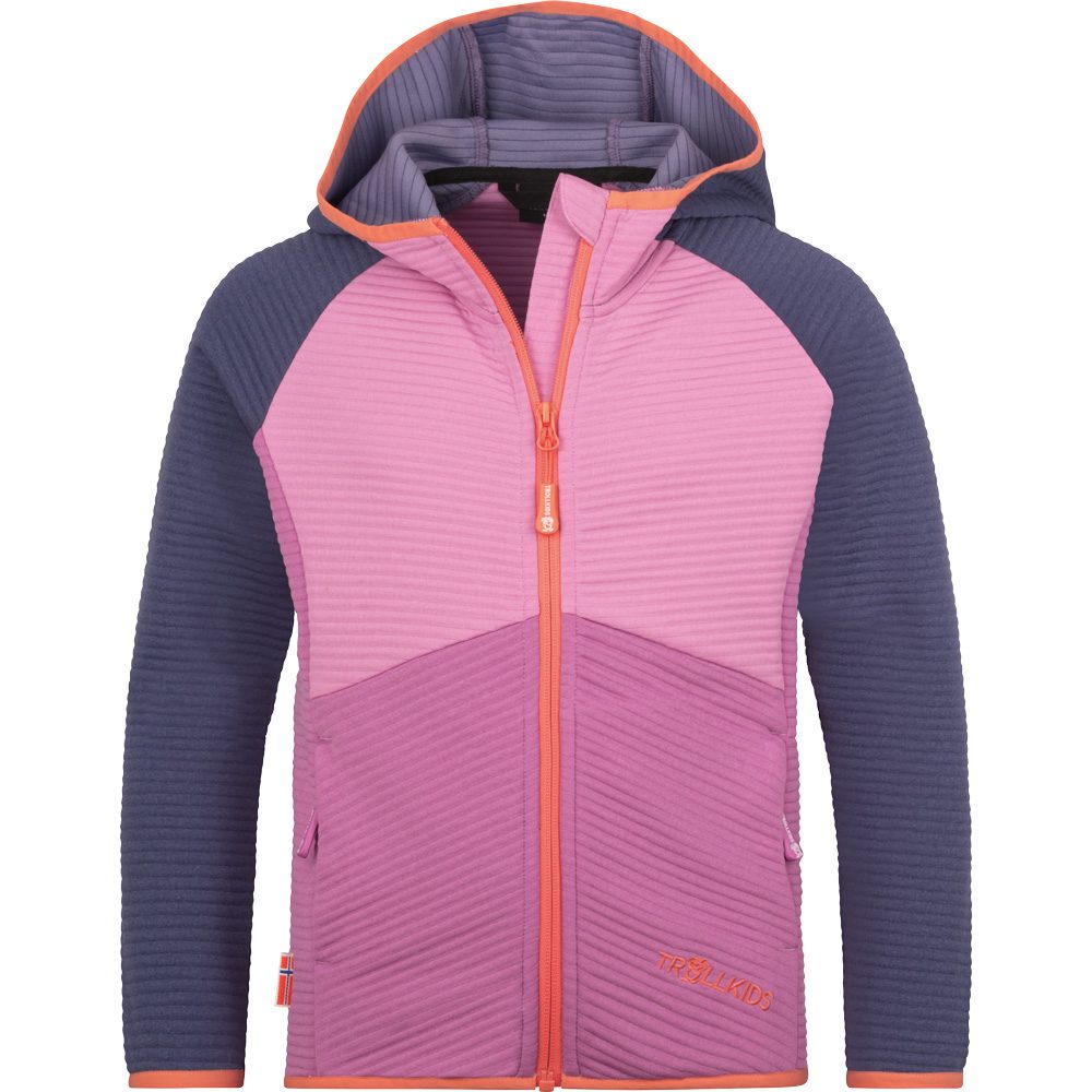 Trollkids Sogndal Fleecejacke Mädchen violet blue