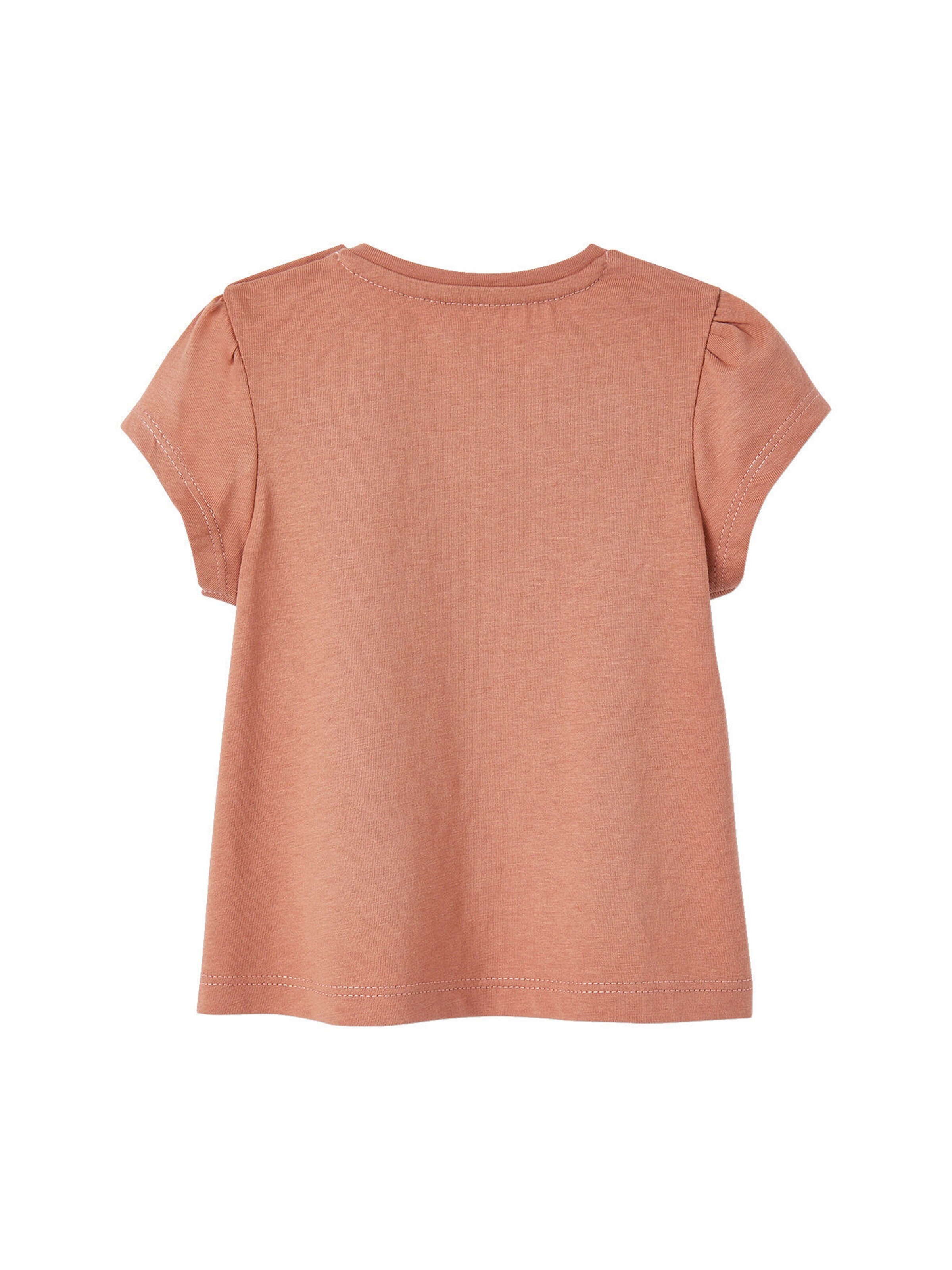 Vertbaudet 2er-Pack Baby T-Shirts BASIC pack altrosa hello