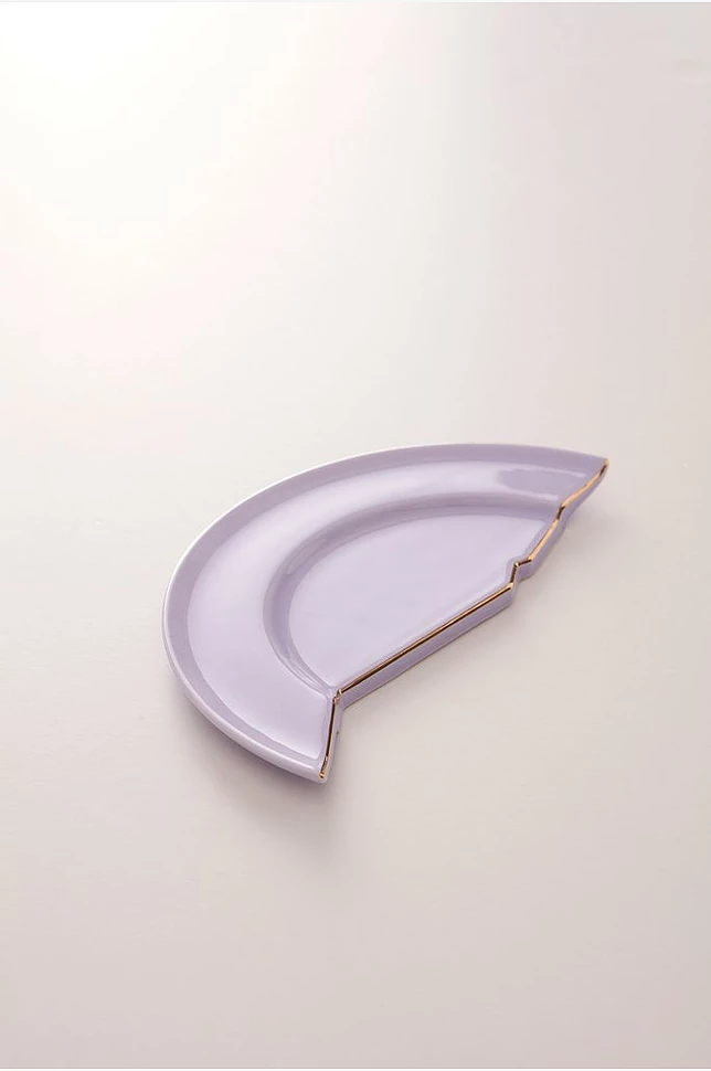 THE HALF PLATES sidetallerken i 6-pack