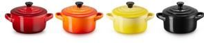 Le Creuset - Multi - Stoofpannetje - 10 cm - 4-Delig