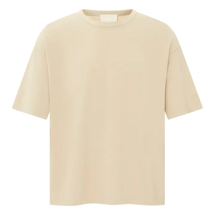 SMALLABLE BASICS T-Shirt Oversize Homme Coton Bio | Mastic