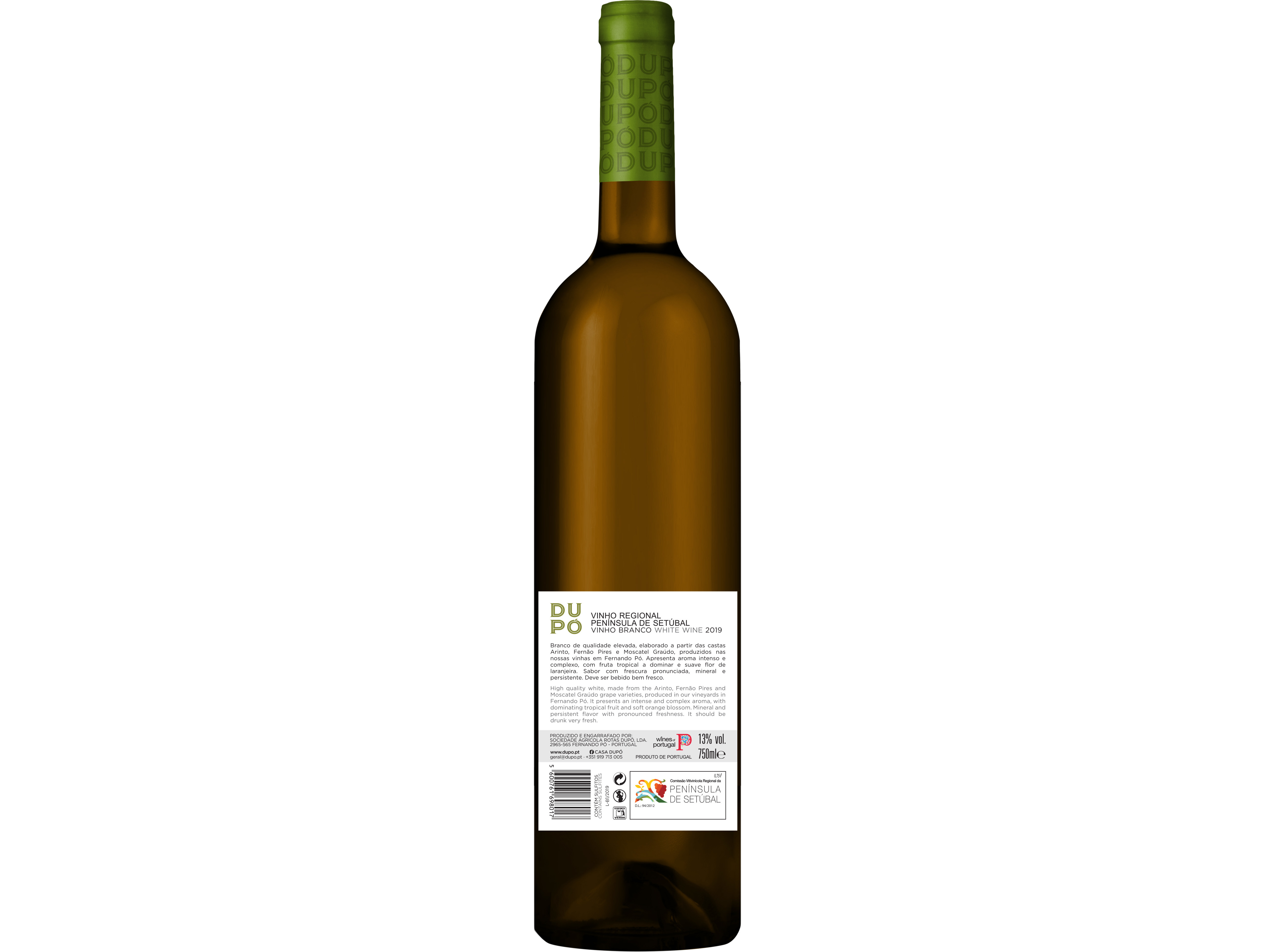 VINHO BRANCO DUPÓ SETUBAL 0.75L
