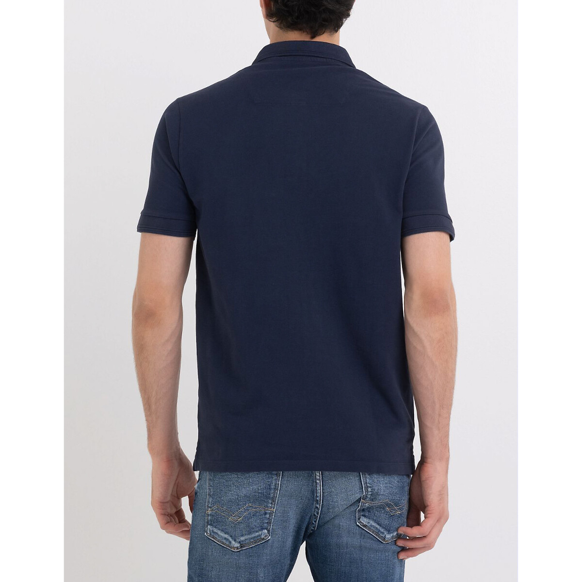 REPLAY<br>Camisa polo reta de manga curta