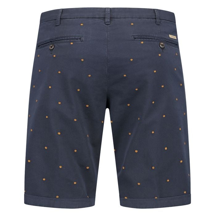 40WEFT Lennybe Micro Ricamo Asterisco Chino Short Heren