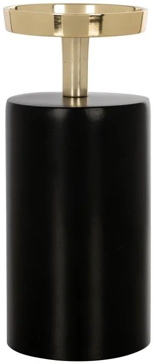 Kandelaar Black Gold Groot 211585 Caya ⌀9  x H25 cm