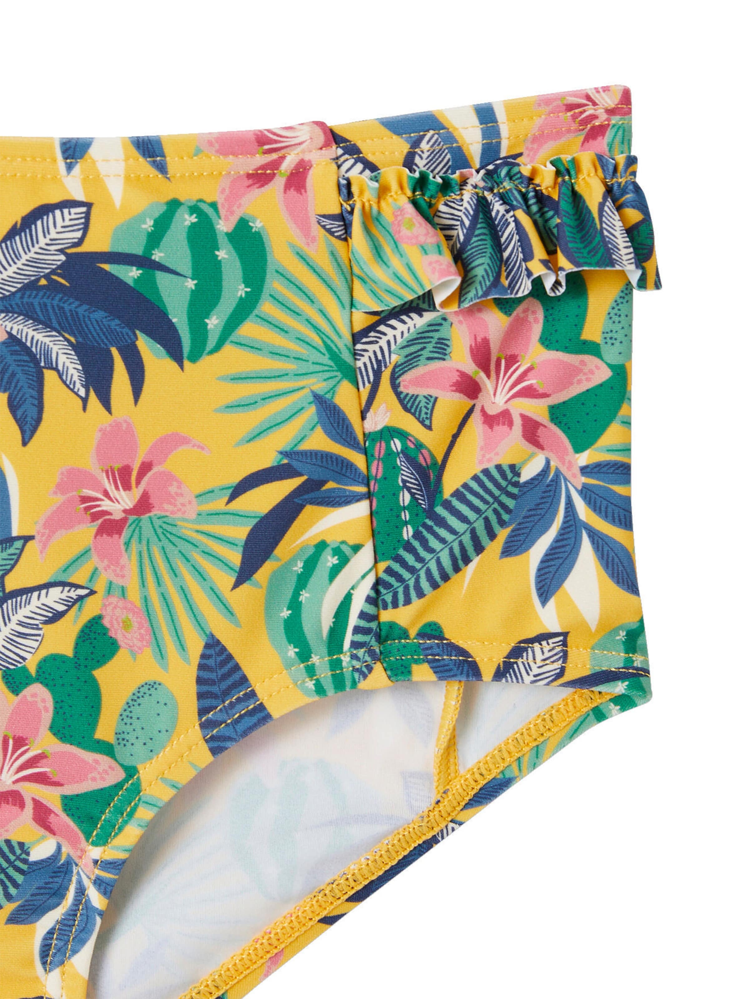 Vertbaudet Mädchen Bikini senfgelb