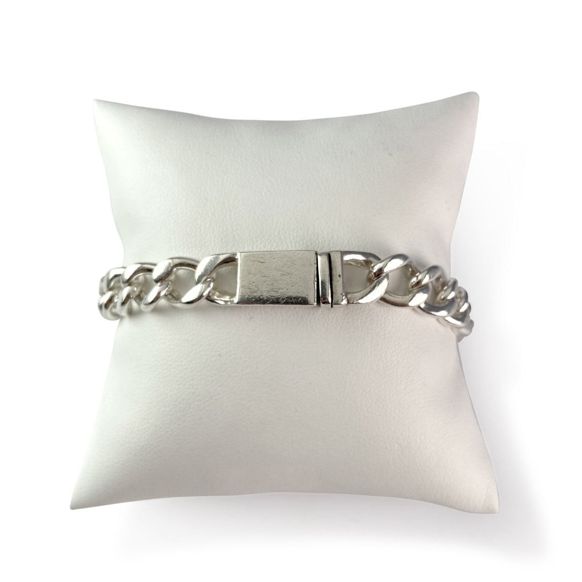 Bracelet d'occasion argent 925 maille gourmette 23 cm