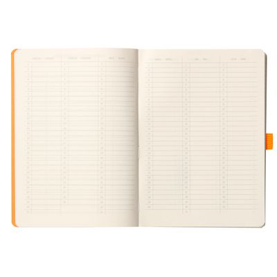 Rhodia Goalbook - Carnet souple A5 - 224 pages numérotées - petits carreaux - saphir