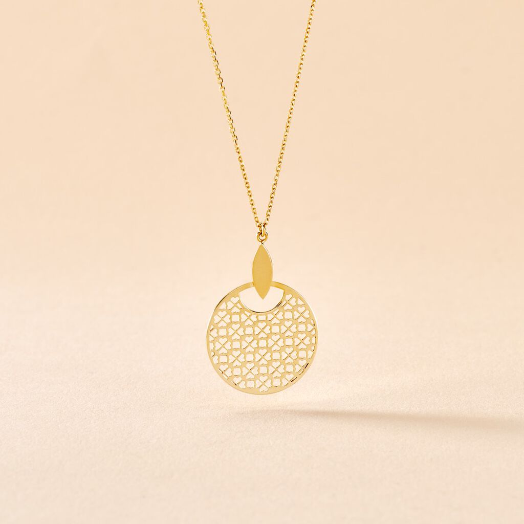 Collier Sina Or Jaune